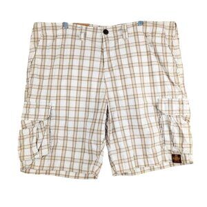 Urban Pipeline Shorts Mens 44 Plaid Cargo 11" Inseam NWT